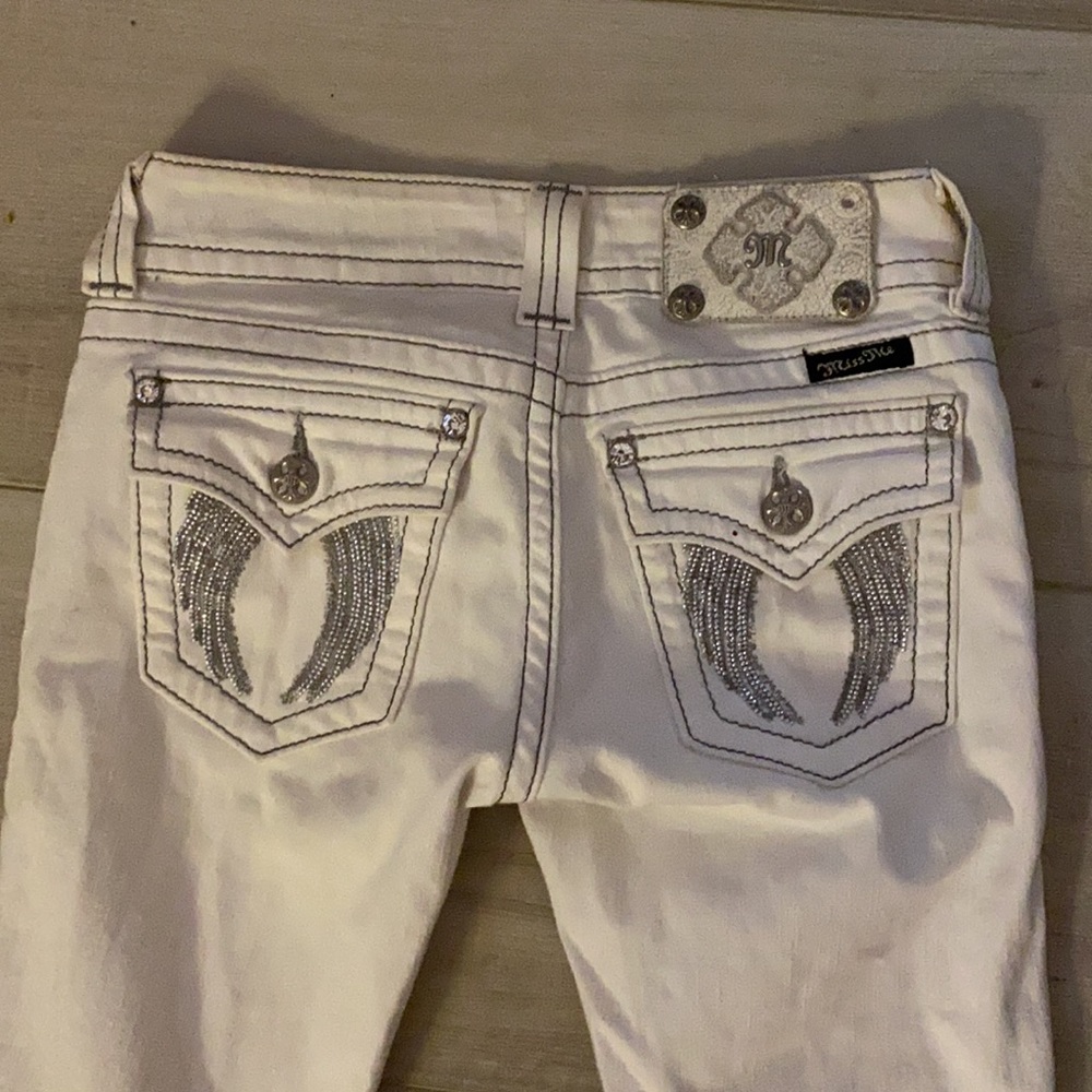 White Miss Me Jeans